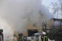 Haus komplett ausgebrannt Leverkusen P41
